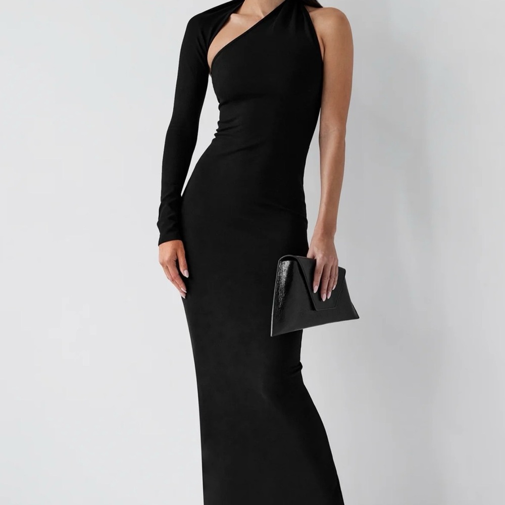 Marcella New York Manhattan One Shoulder Gown-Size Medium